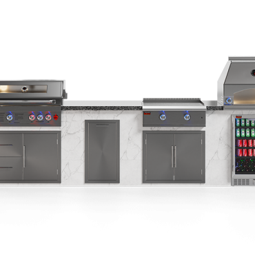 Premier Backyard Grill Island Bar Outdoor Dreams Kitchen Oasis Luxury Living Jacksonville Florida USA