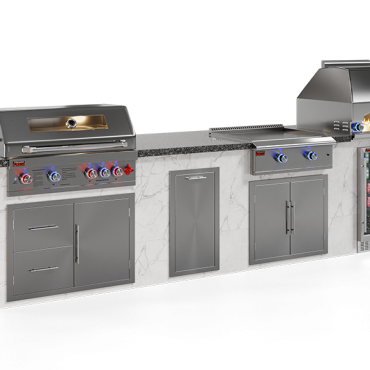 Premier Backyard Grill Island Bar Outdoor Dreams Kitchen Oasis Luxury Living Jacksonville Florida USA