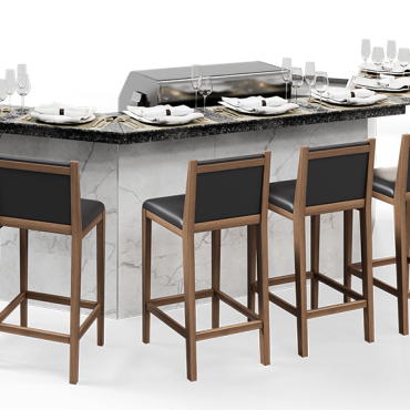 Premier Backyard Grill Island Bar Outdoor Dreams Kitchen Oasis Luxury Living Jacksonville Florida USA