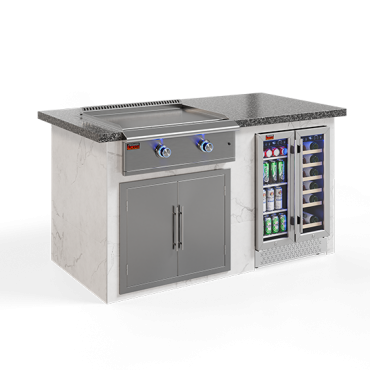 Premier Backyard Grill Island Bar Outdoor Dreams Kitchen Oasis Luxury Living Jacksonville Florida USA