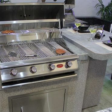 Premier Backyard Grill Island Bar Outdoor Dreams Kitchen Oasis Luxury Living Jacksonville Florida USA