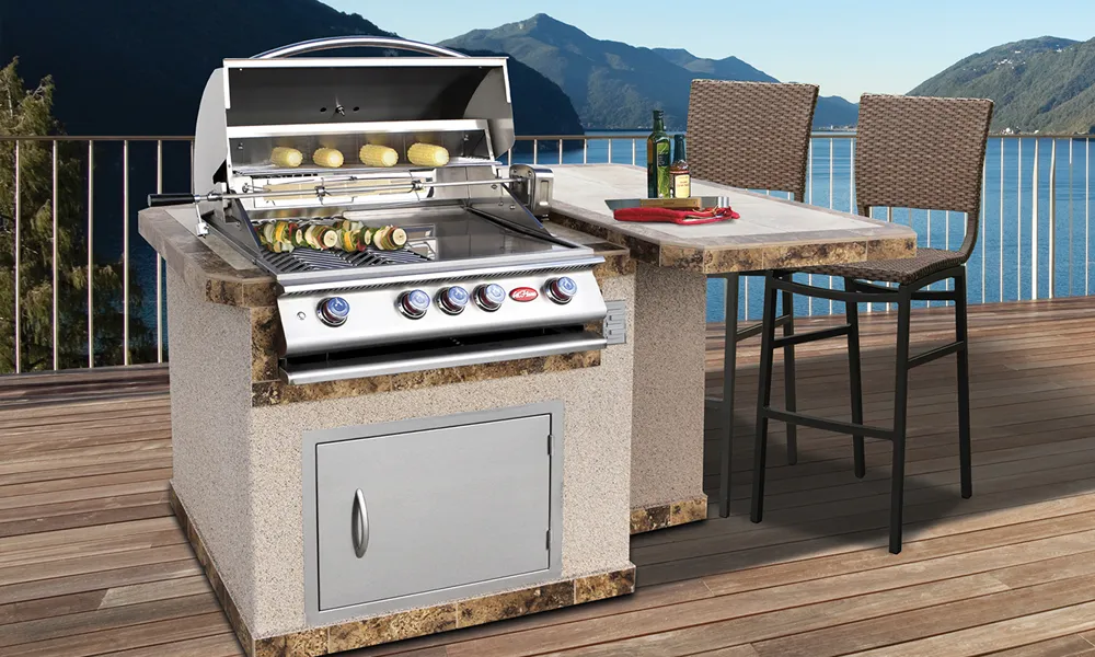 Premier Backyard Grill Island Bar Outdoor Dreams Kitchen Oasis Luxury Living Jacksonville Florida USA