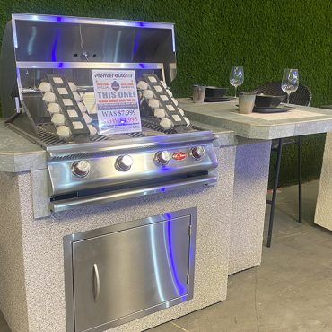Premier Backyard Grill Island Bar Outdoor Dreams Kitchen Oasis Luxury Living Jacksonville Florida USA